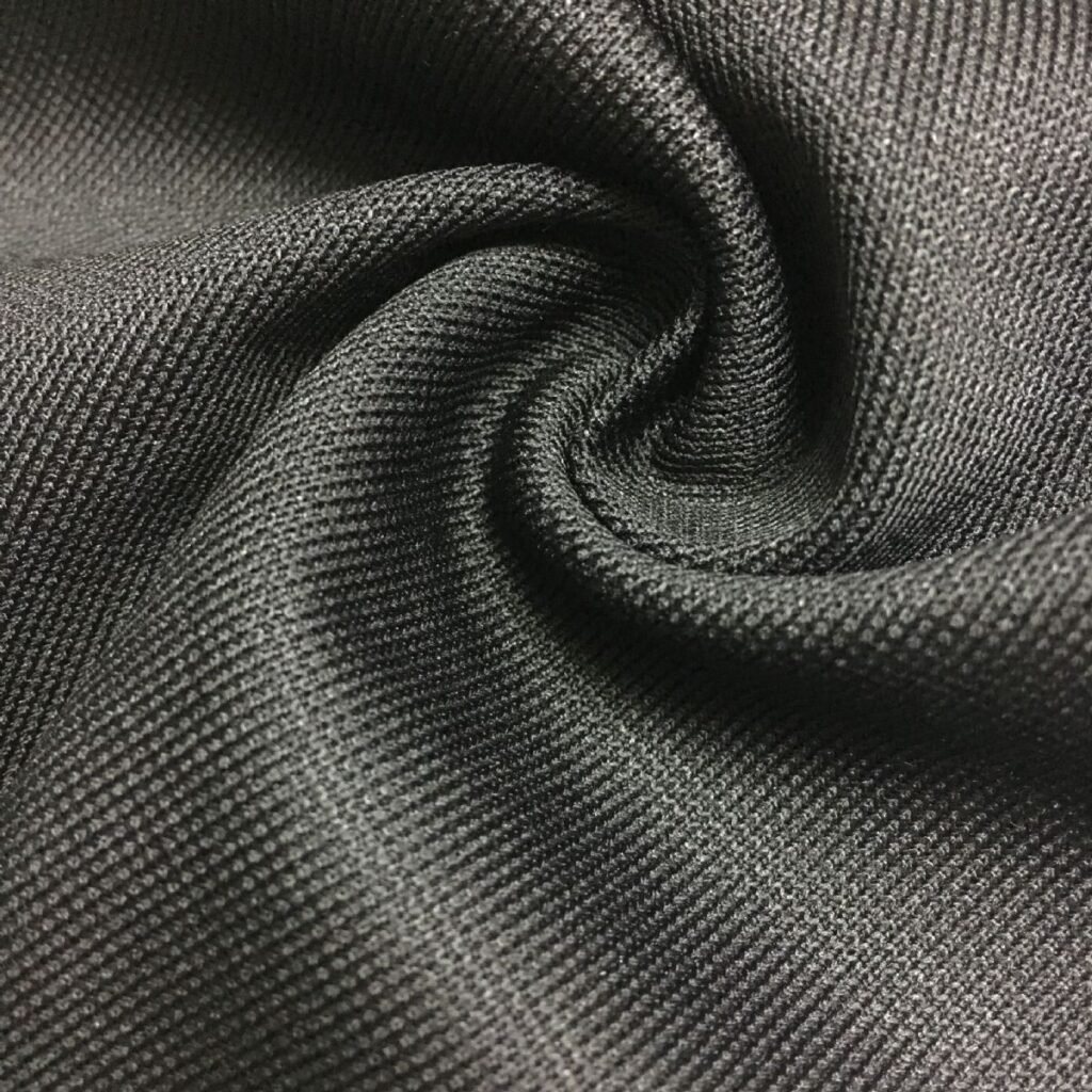 moisture-wicking polyester.