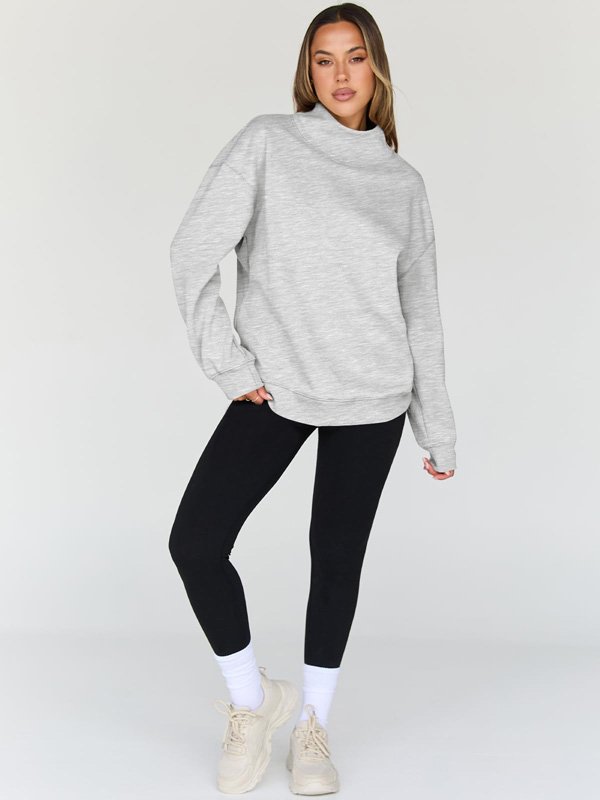 Light Grey Oversized Sweatshirt