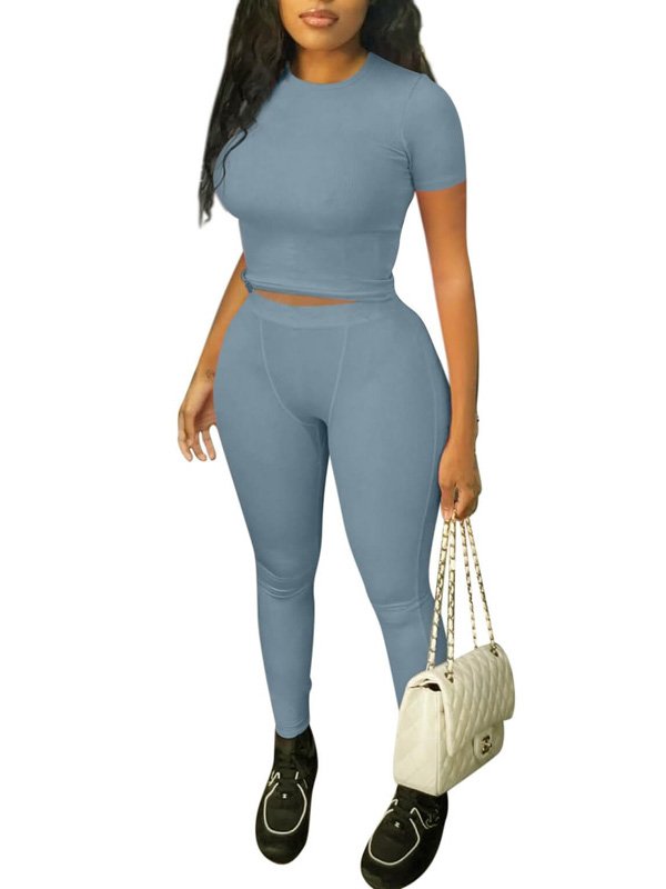 Dusty Blue Activewear Set