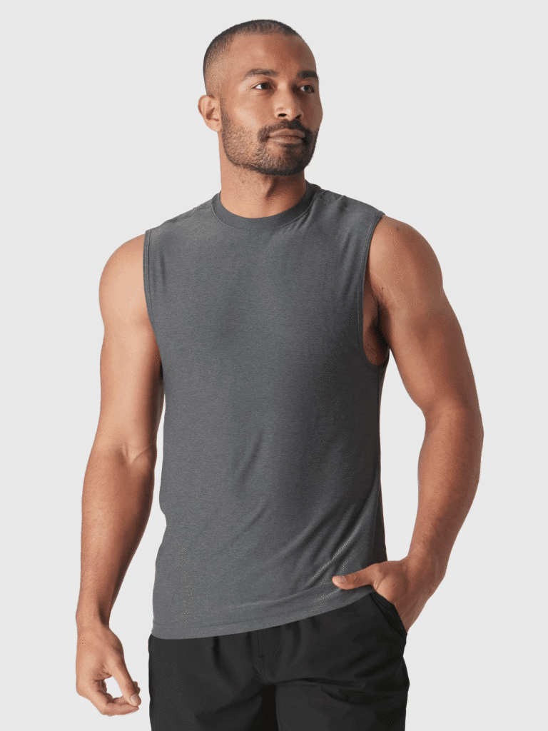 Sleeveless Muscle Tee