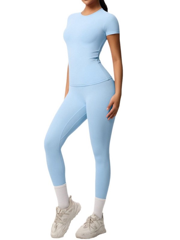 Light Blue Workout Set