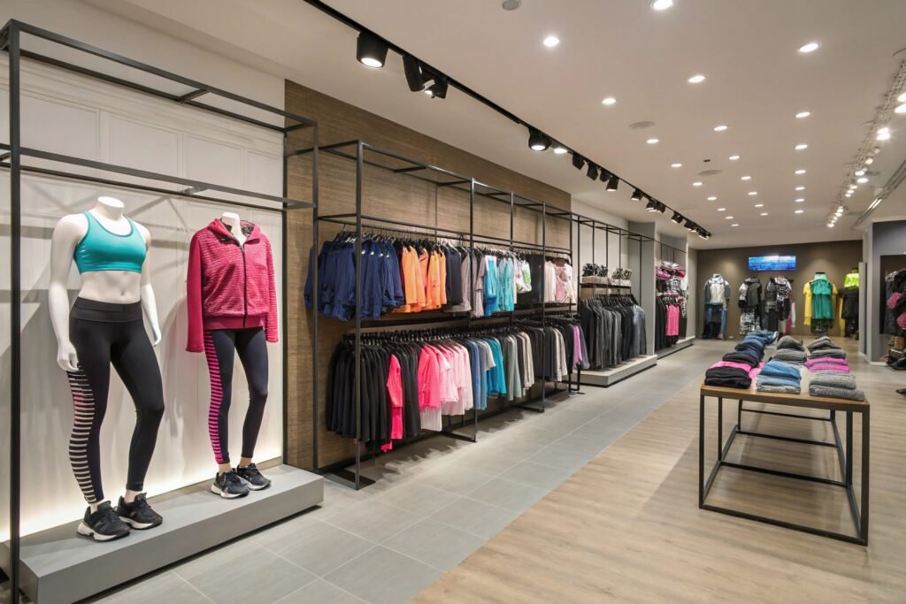 gym wear showroom