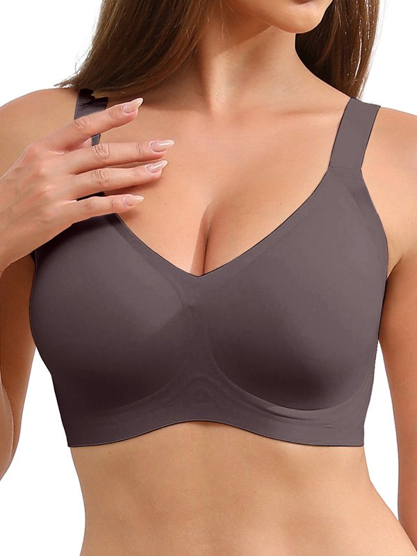 Mauve Seamless Comfort Bra