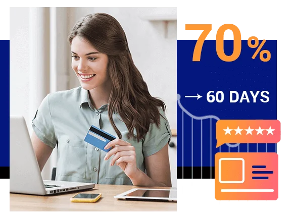 70% Payment – 60 Days Terms