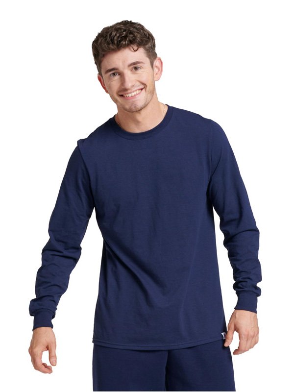 Navy Cotton Sport Tee