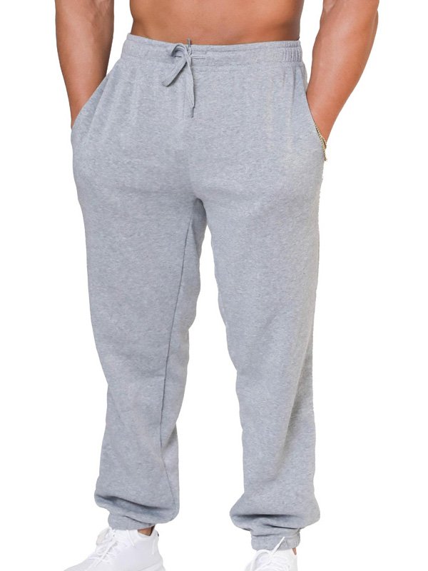 Light Gray Basic Joggers