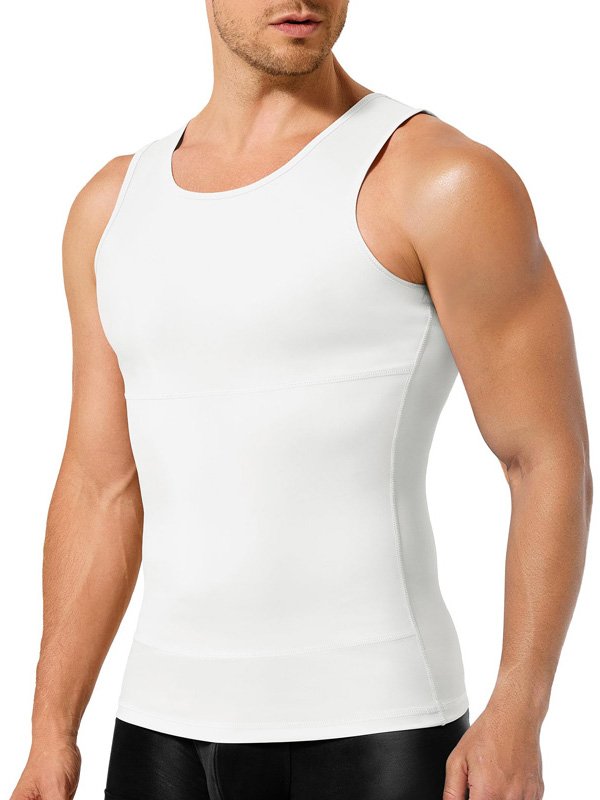 Compression Fit White Tank