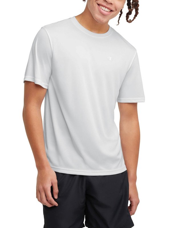 White Performance Workout Tee