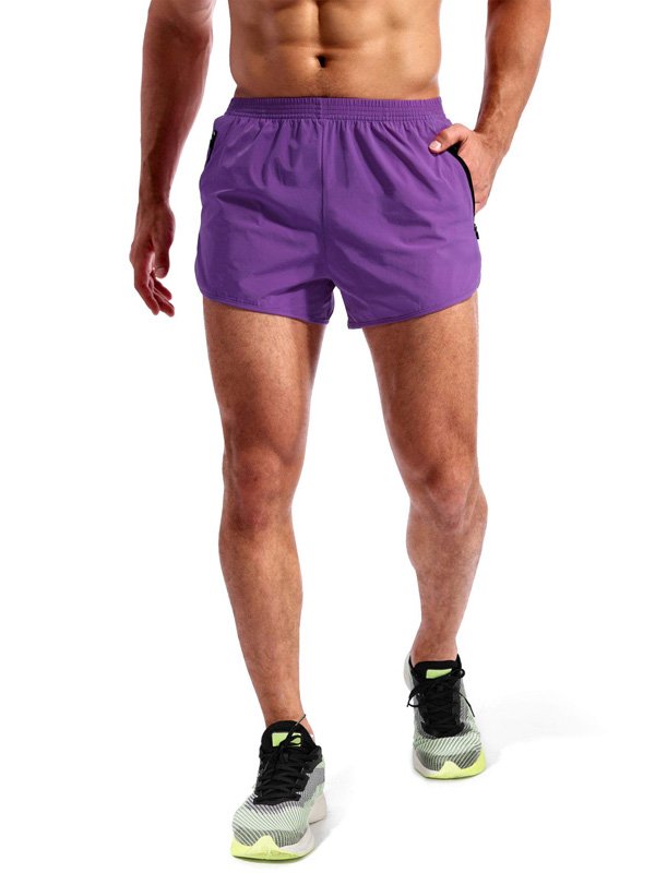 Purple Ultra-Light Jogging Shorts