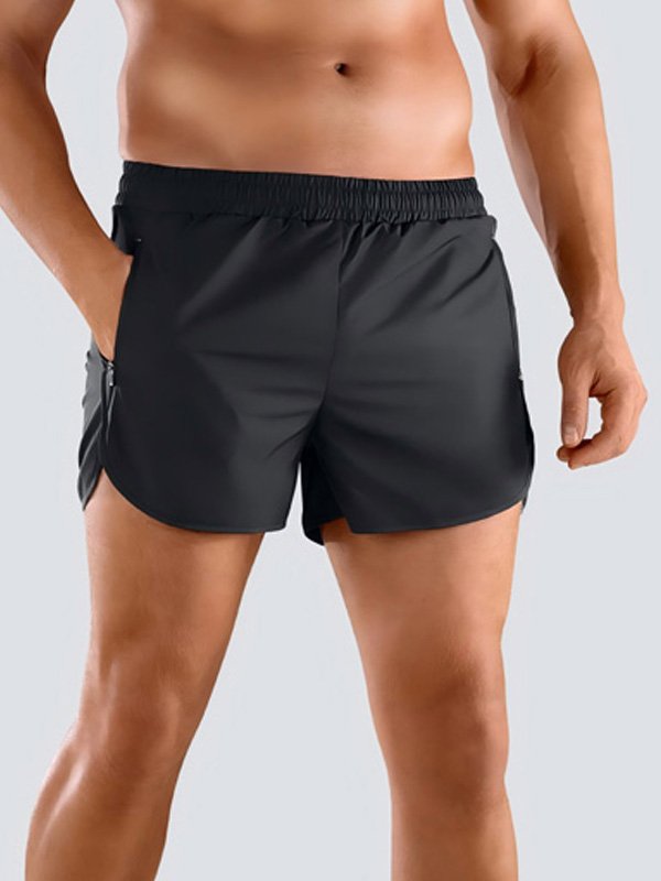 Black Lightweight Running Shorts