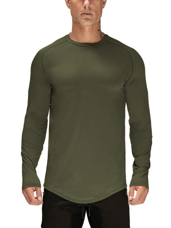 Army Green Athletic Base Layer