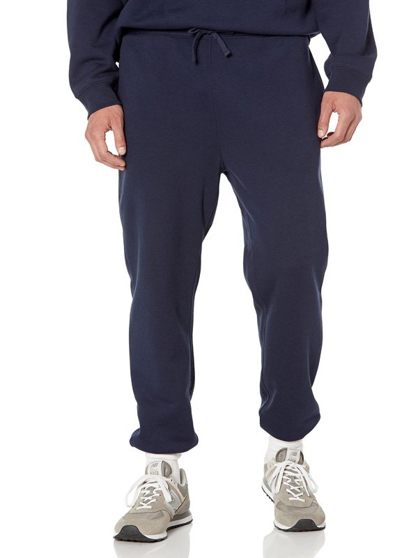 Navy Joggers with Drawstring
