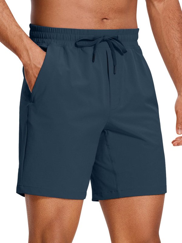 Navy Blue Training Shorts
