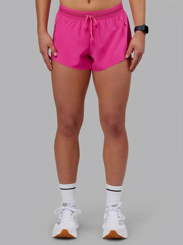 Women’s Hot Pink Runner Shorts