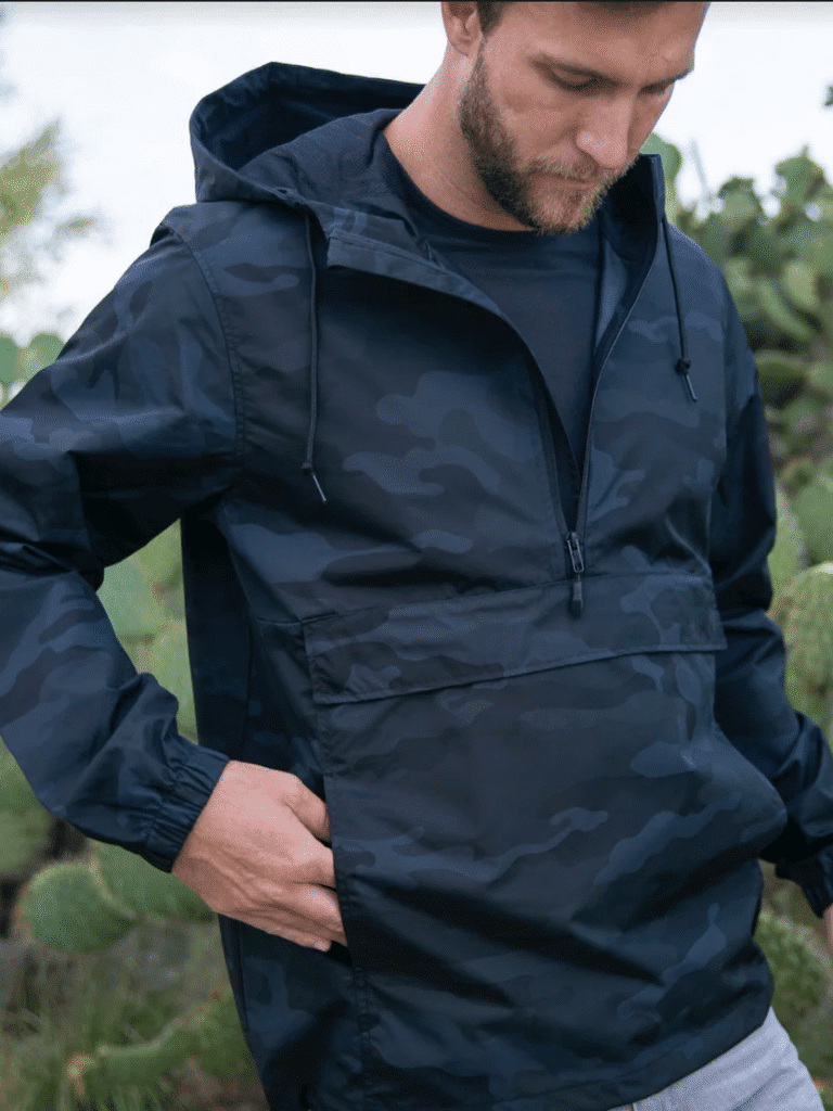 Water-Resistant Windbreaker