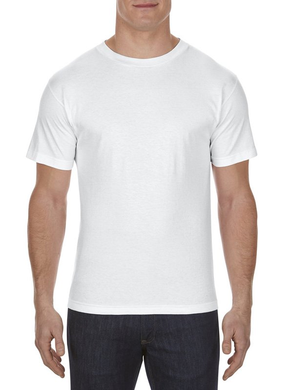 Basic White Crew Tee