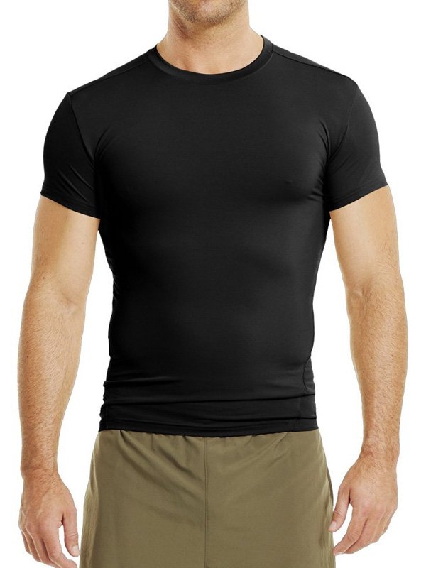 Slim Black Training Tee