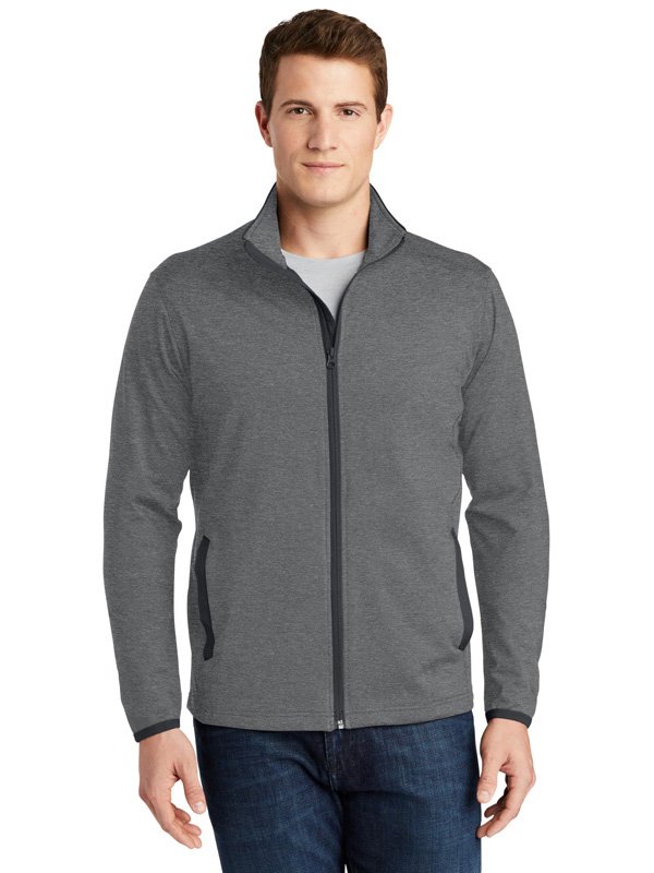 Gray Full Zip Jacket