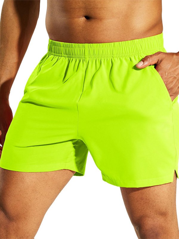 Neon Green Speed Shorts