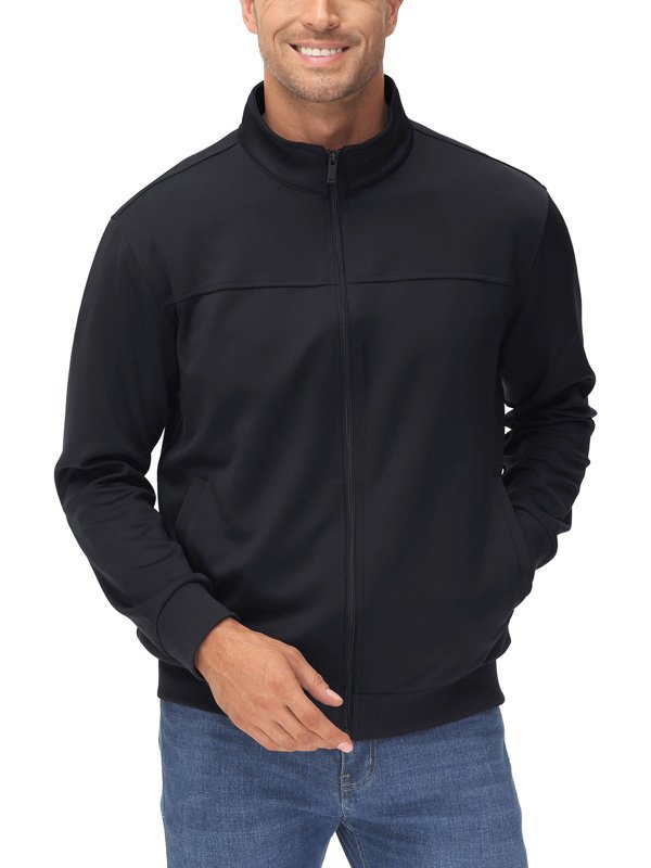 Black Casual Sport Jacket