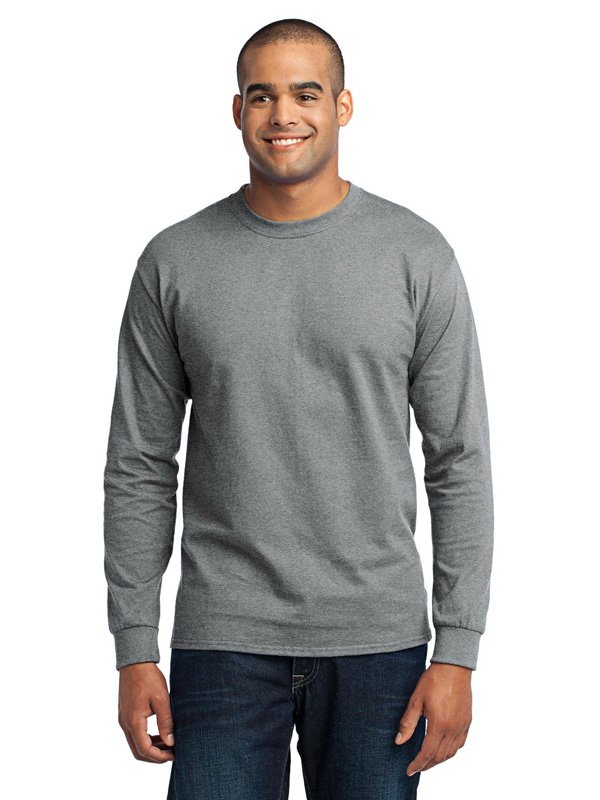 Charcoal Gray Cotton Tee