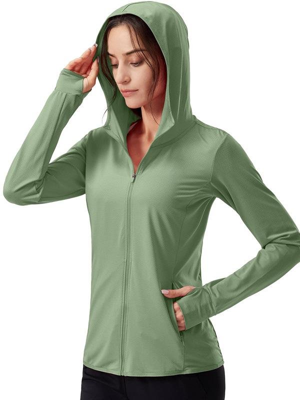 Green Hooded Jacket