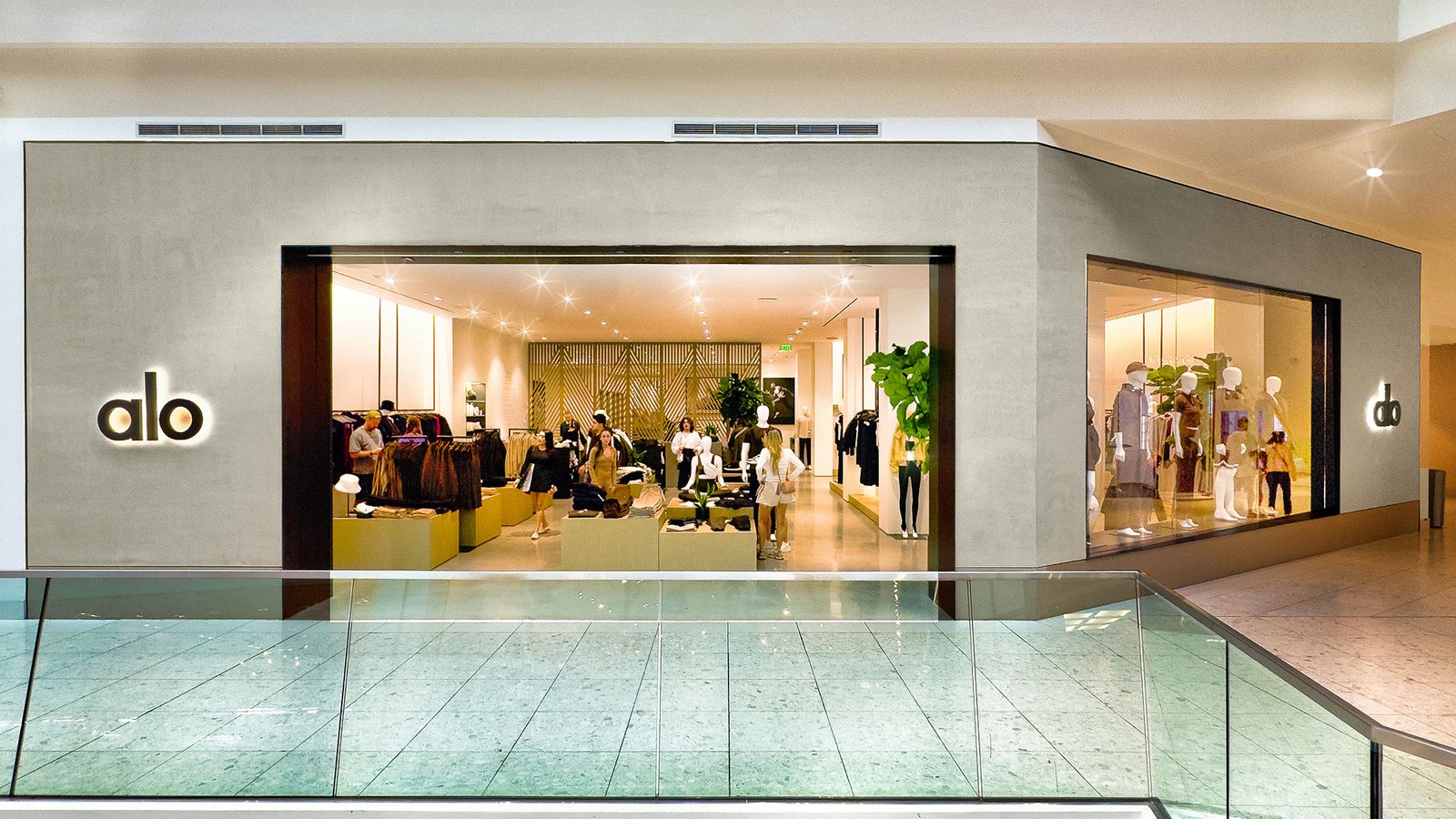 Alo store interior view