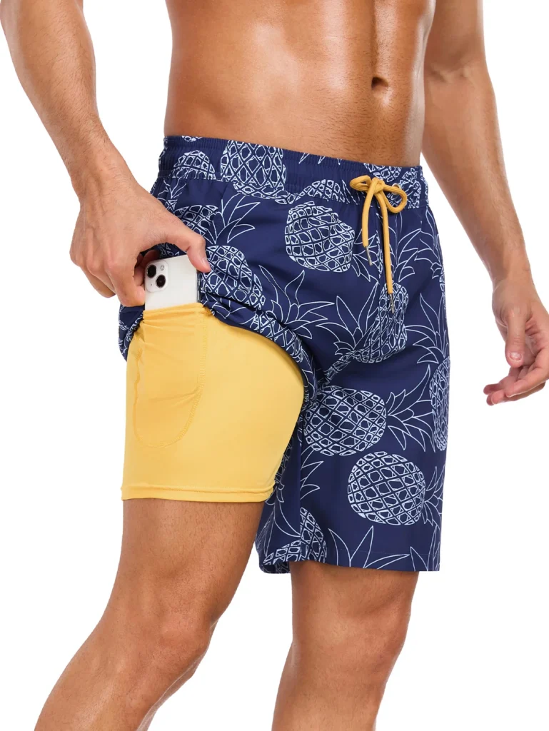 Printed 2 in 1 Shorts