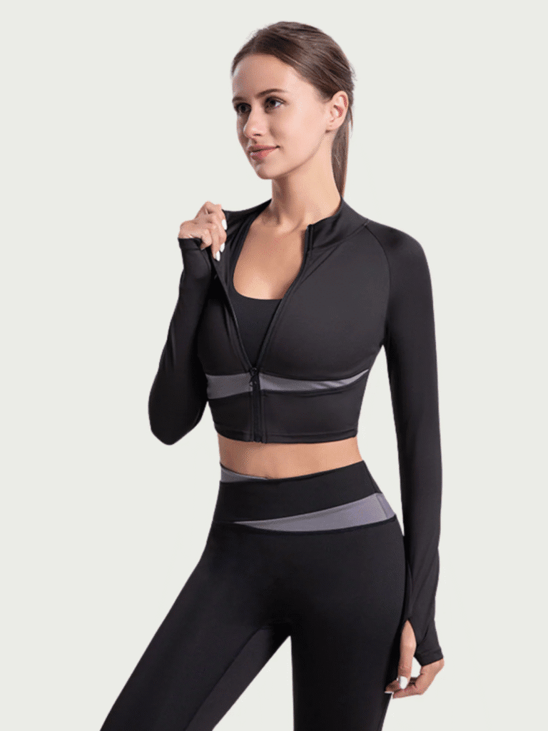 Cropped Yoga Jacket