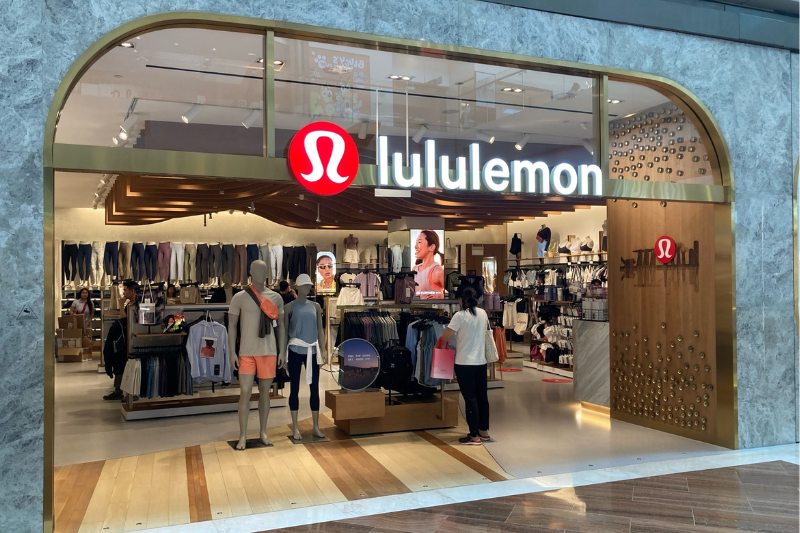 Women in Lululemon activewear sets