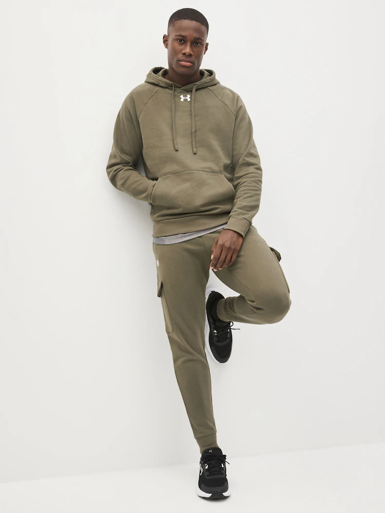 UA fleece hoodie and joggers