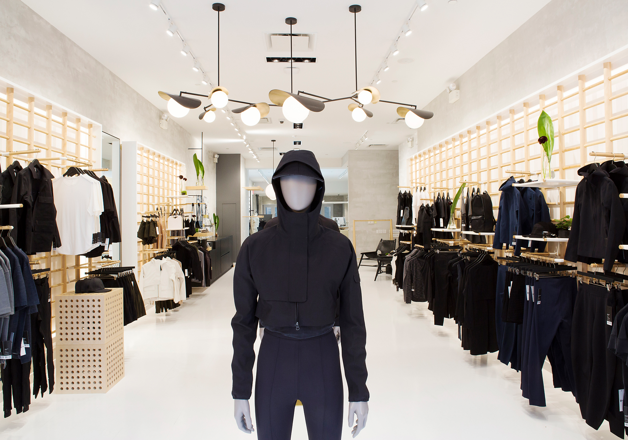 Lululemon retail interior 
