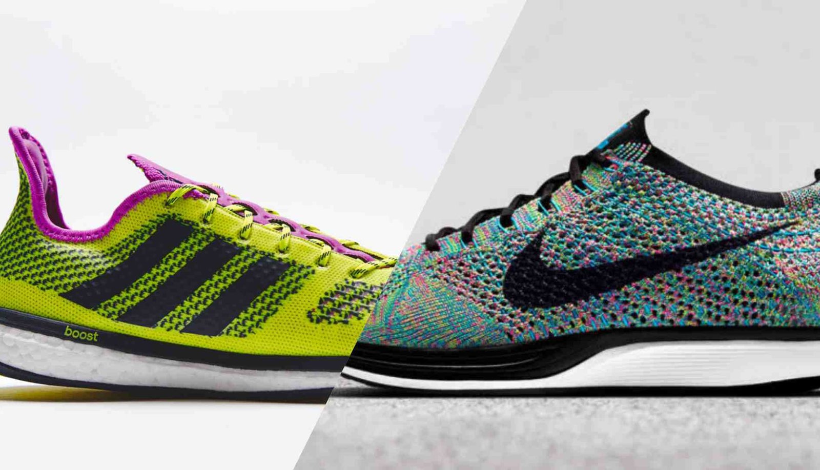 Adidas knit vs Nike Flyknit