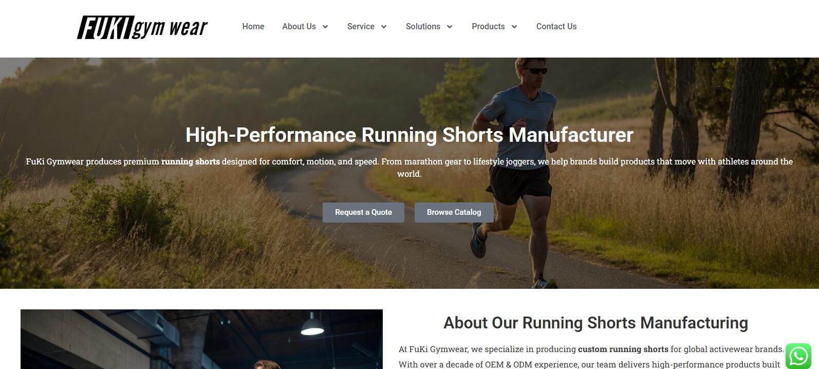 Running Shorts Manufacturer