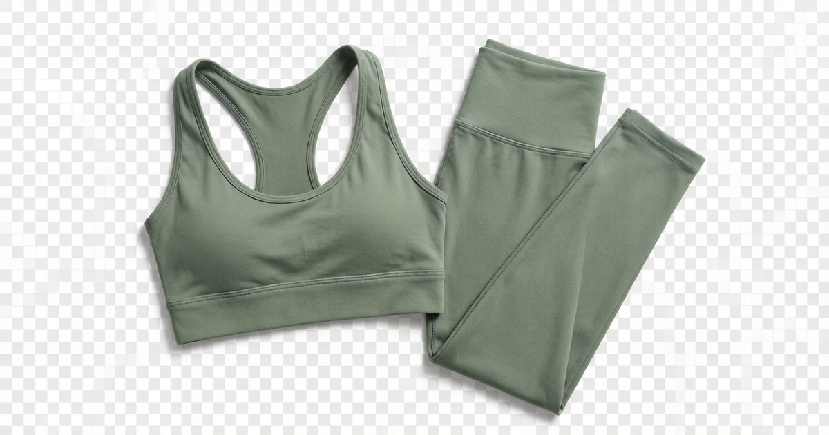 Yoga set OEM manufacturing for fitness brands